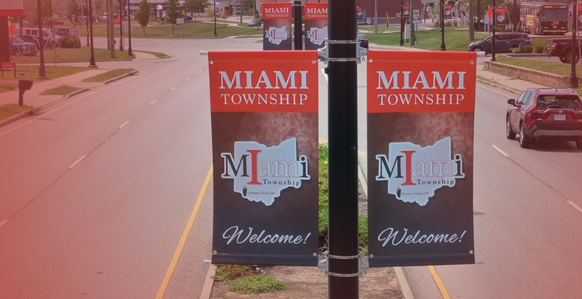 Miami Township Street banner